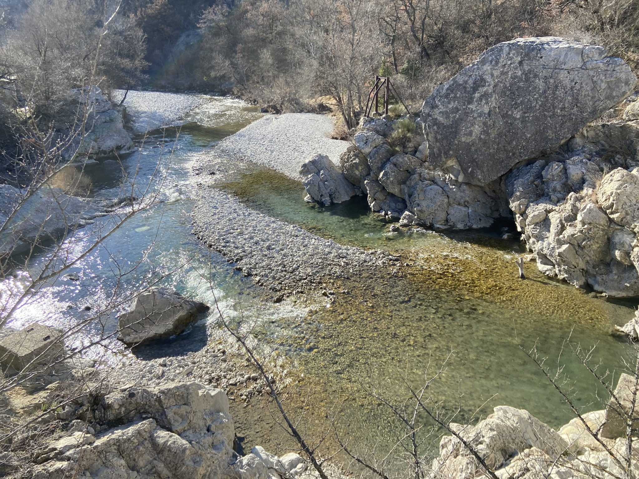 Le pont du Gournias (vacances Haute Provence)