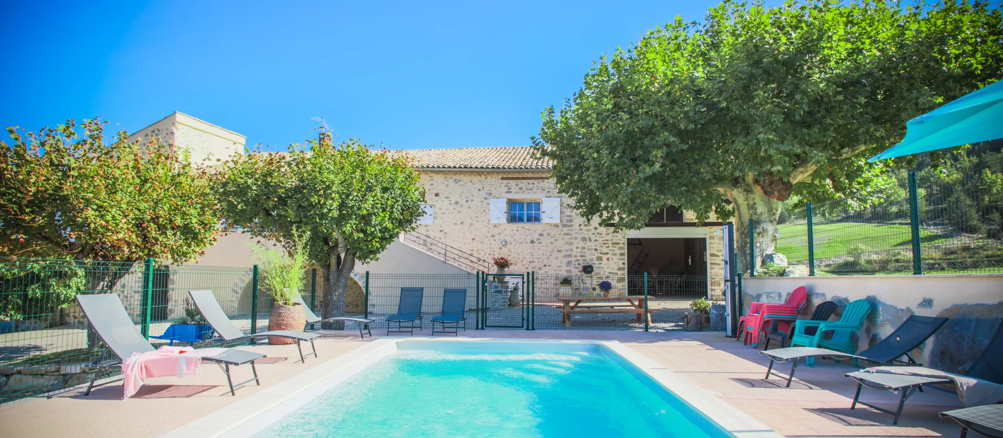 Piscinze du gîte - Haute Provence, Vallée du Jarbon
