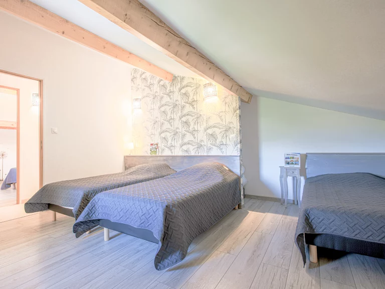 Chambre du gîte - Haute Provence, Vallée du Jarbon